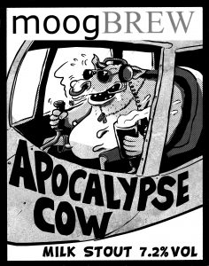 image of pump clip for Apocalypse Cow